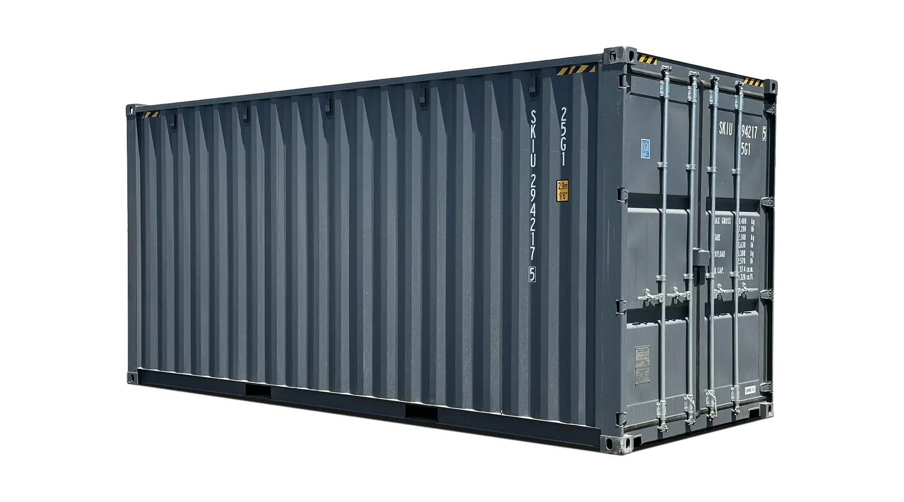 20ft New High Cube Shipping Container – product view 1