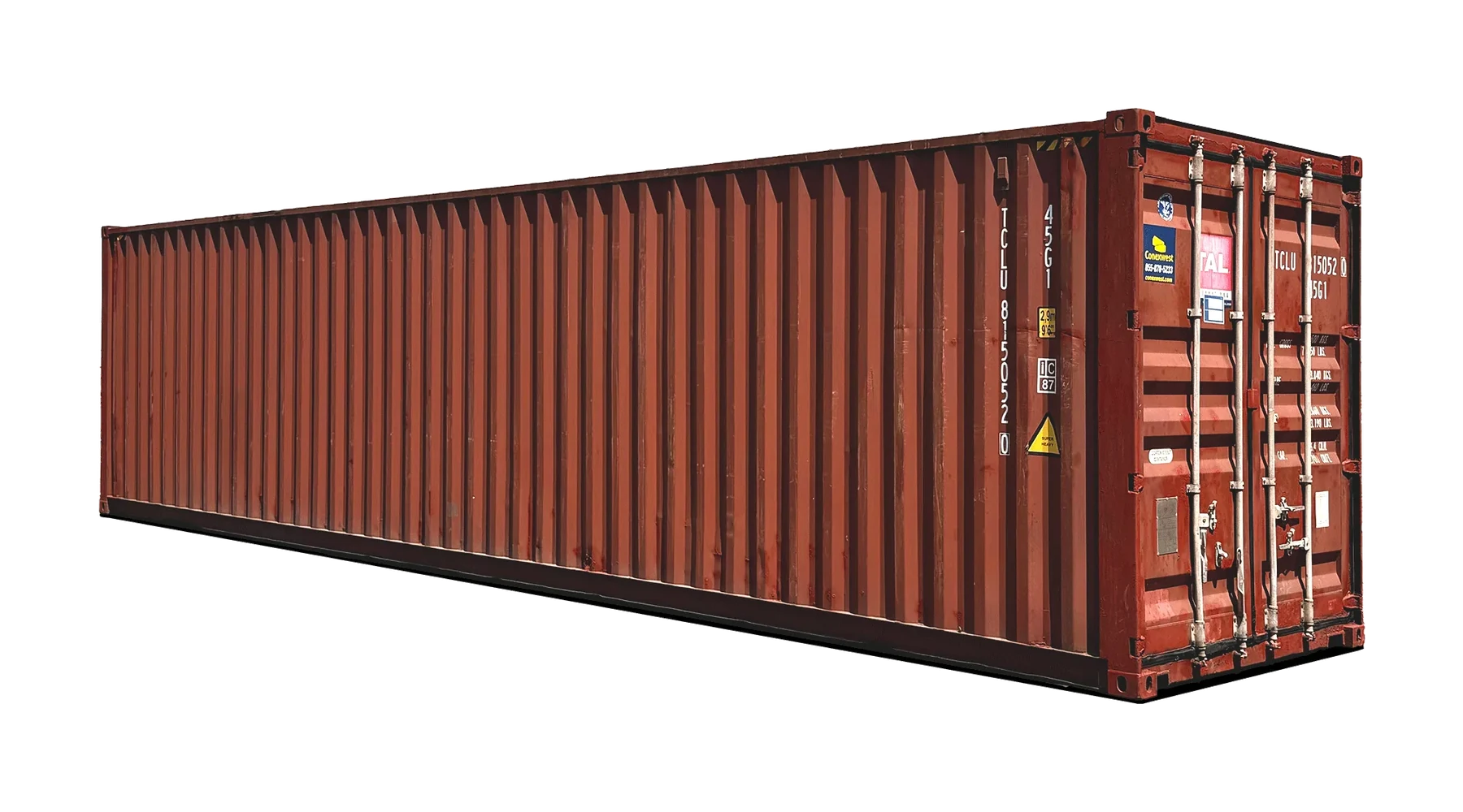 40ft Used High Cube Shipping Container – product view 1