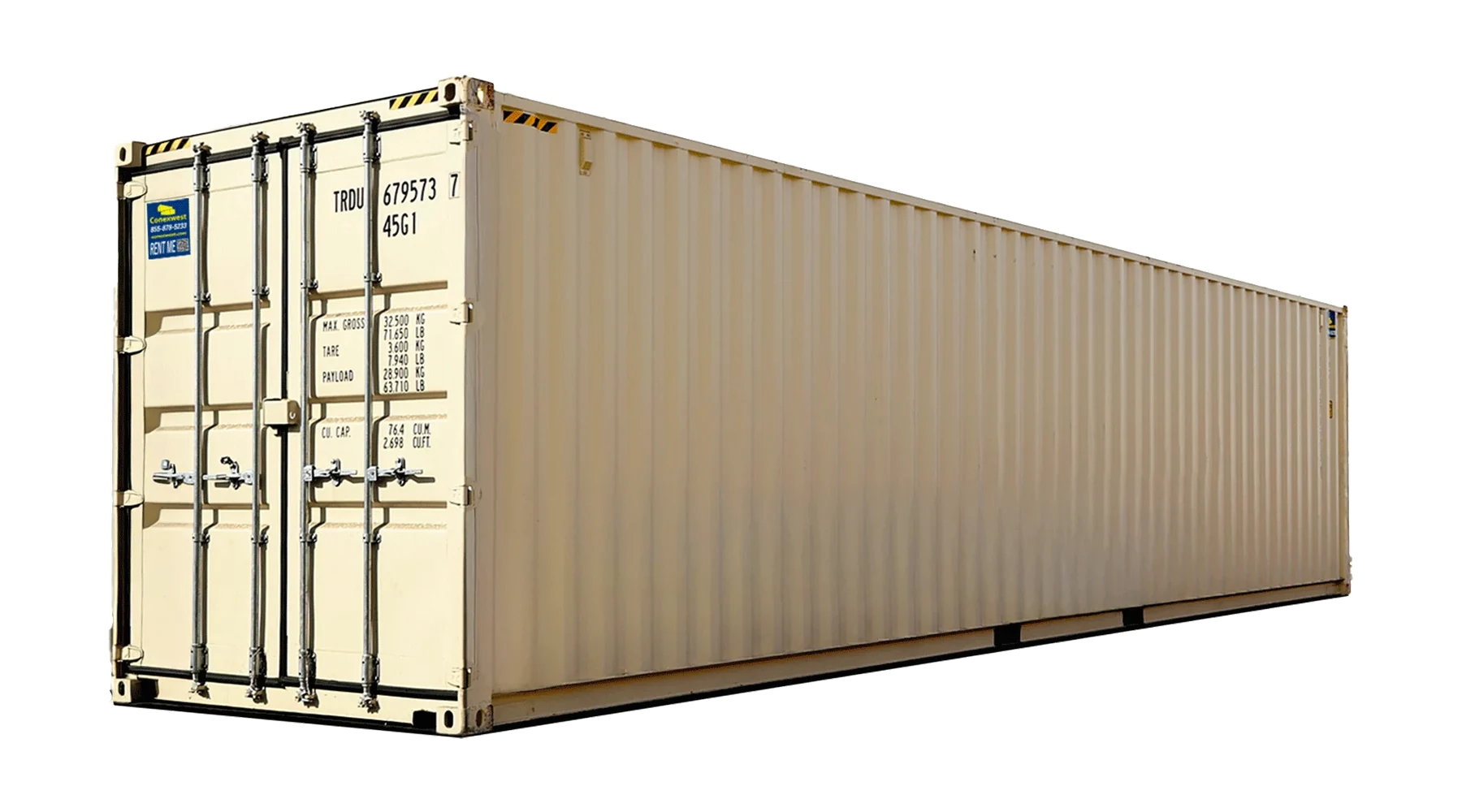 40ft New High Cube Shipping Container – product view 1