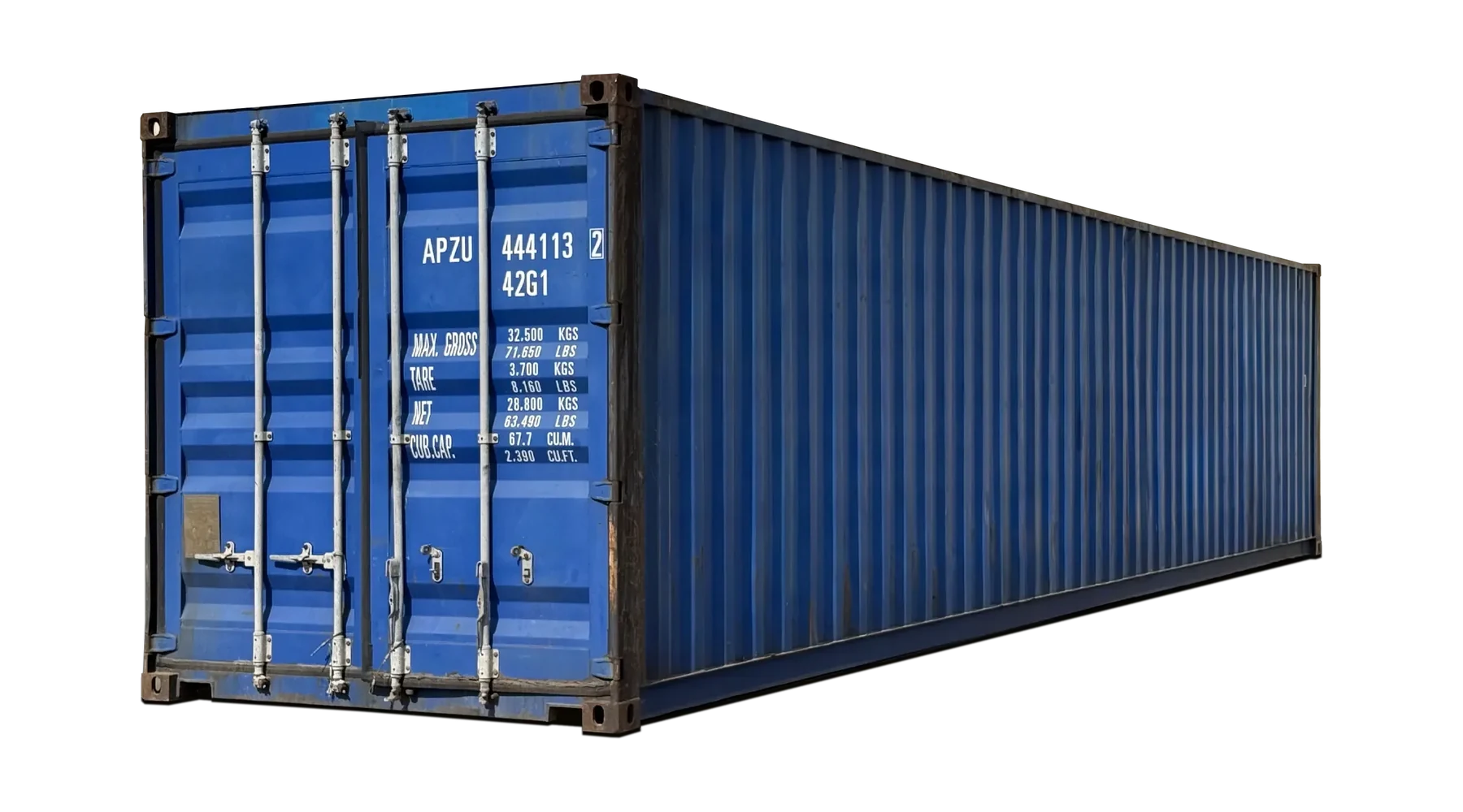 40ft Used Shipping Container – product view 1