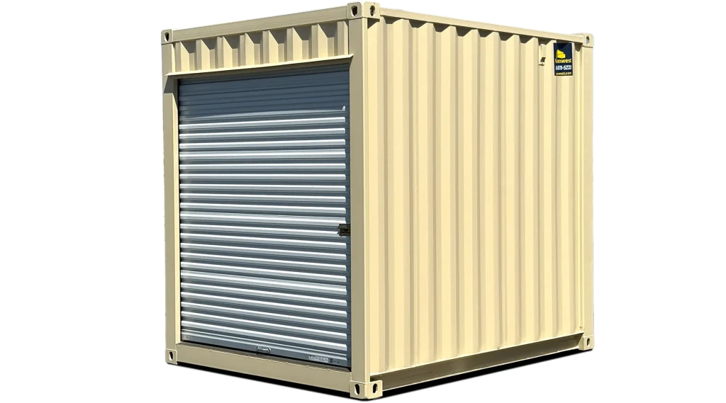 10ft New High Cube Storage Container w/ Roll-Up Door – product view 1